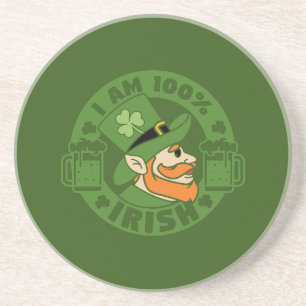 Porta-copos Sou 100% irlandês