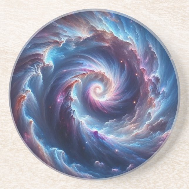 Porta-copos Space Nebula Nautilus  (Frente)