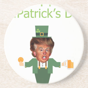 Porta-copos st patrics trump leprechaun