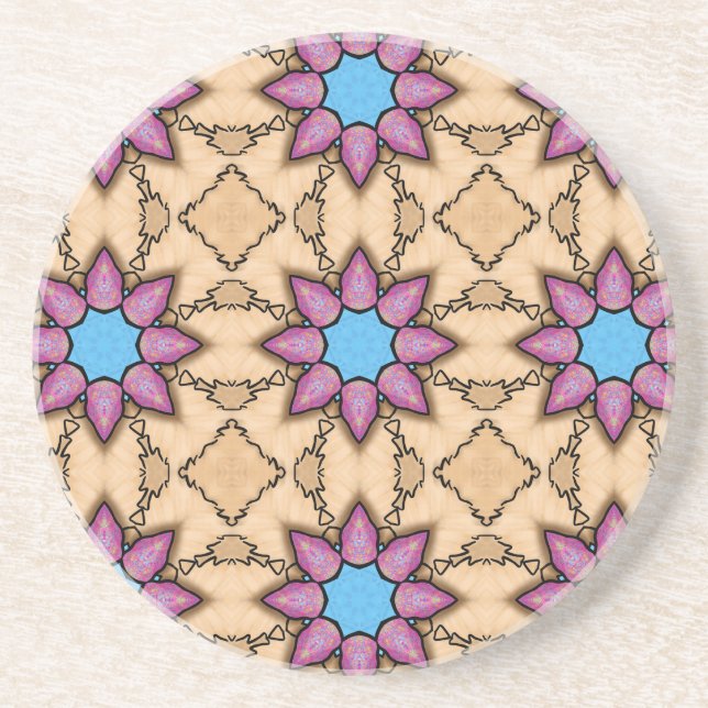 Porta-copos Star Flower Power (Frente)