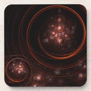 Porta copos Starlight Abstrato Art Cork