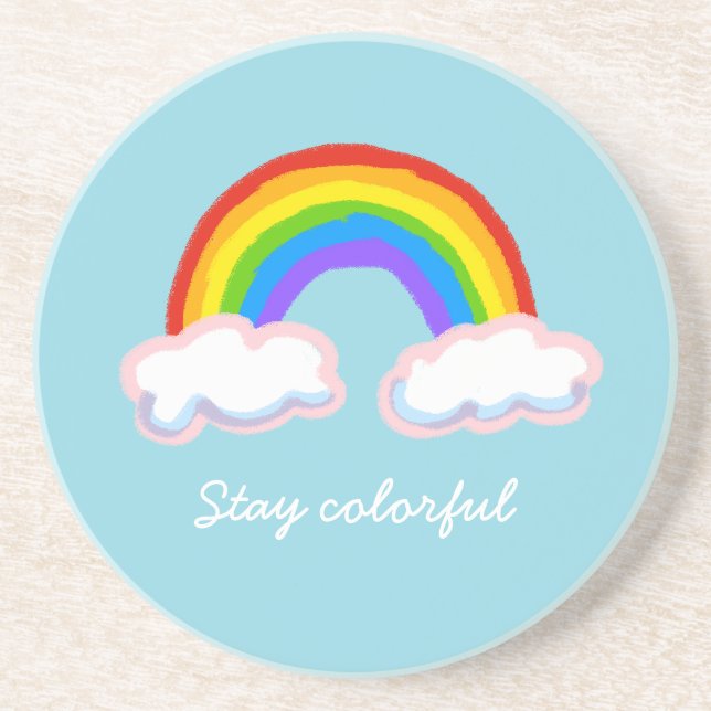 Porta-copos Stay colorful (Frente)