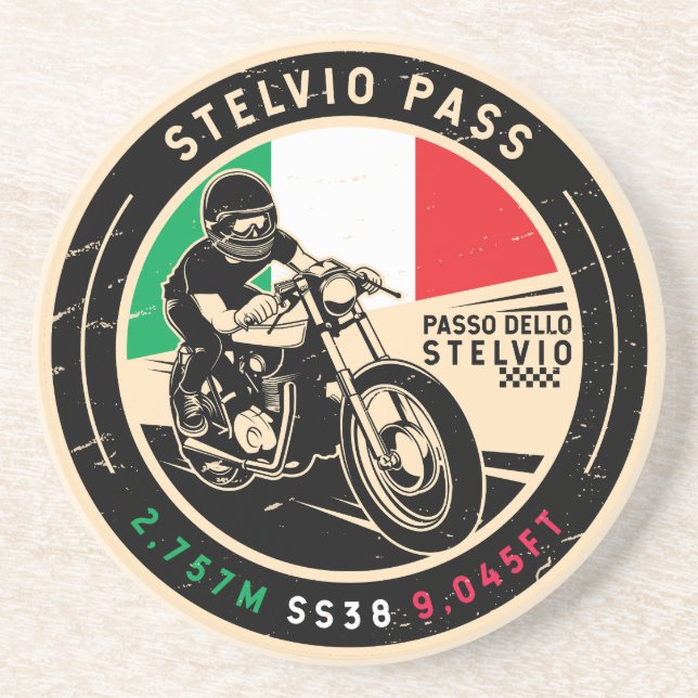 Porta-copos Stelvio Pass | Passo Dello Stelvio | Motociclos (Frente)