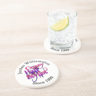 Porta-copos Stylist de cabelo louco personalizado