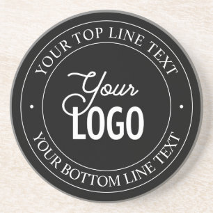 Porta-copos Substituição Fácil de Logo e Texto Personalizável