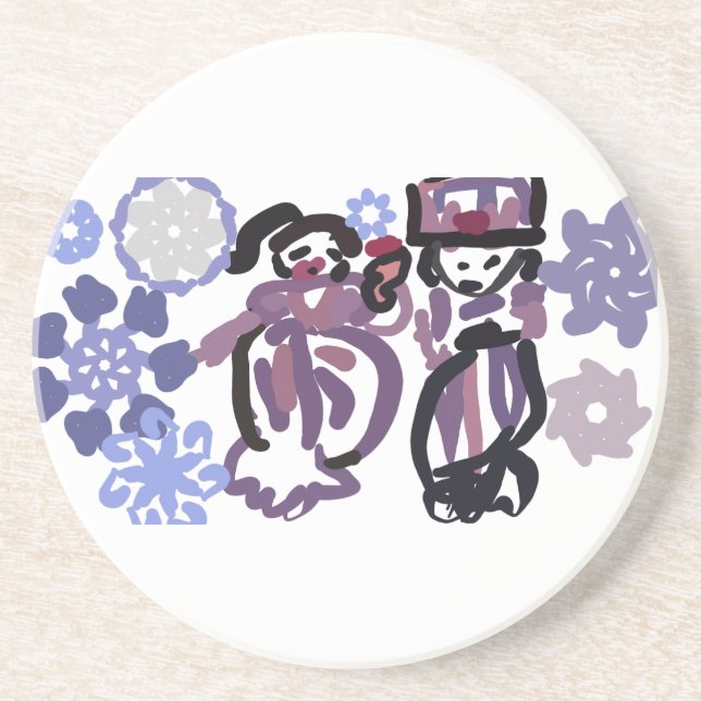 Porta-copos Sugar plum dance  (Frente)