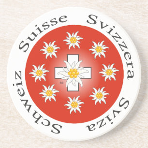 Porta-copos Suiça Svizzera Schweiz Suisse