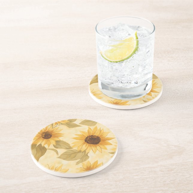 Porta-copos Sunflower Blisstone (Lateral)