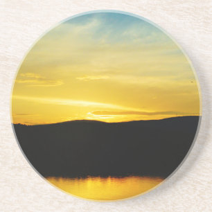 Porta-copos Sunset Amarelo do Lago Mt