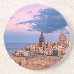 Porta-copos Sunset em La Valletta, Malta