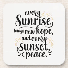 Porta copos Sunset Hope