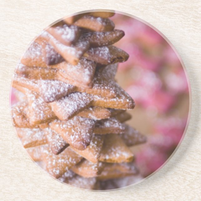 Porta-copos Suportes de Arenito para Cookies (Frente)