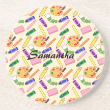 Suprimentos Coloridos De Arte