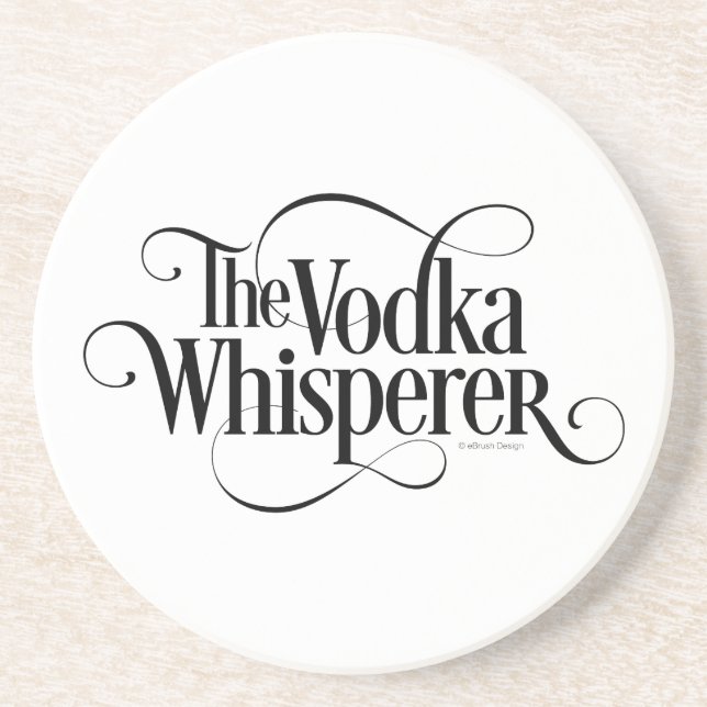 Porta-copos Sussurrador de Vodka (Frente)