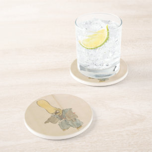 Porta-copos Swordsman de Yokai do japonês do vintage (rolo do