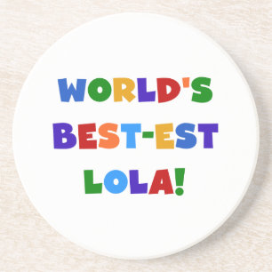 Porta-copos T-shirt e presentes do Melhor-est Lola do mundo