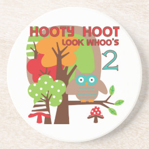 Porta-copos T-shirts e presentes de segundo aniversário