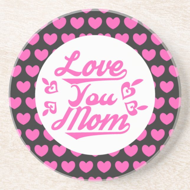 Porta-copos Te Amo Mãe Dia de as mães-11096 (Frente)