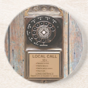 Porta-copos telefone rotacional antigo telefone celular robust