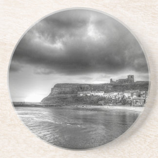 Porta-copos Tempestade arrebatadora de Monchrome sobre a