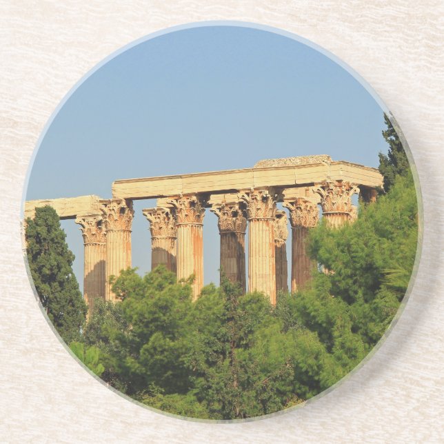 Porta-copos Templo de Zeus Olímpico, Atenas, Grécia Rd Porta c (Frente)