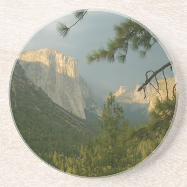 Porta-copos Temporal sobre o vale de Yosemite (Frente)