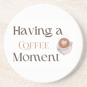 Porta-copos Tendo um Momento de Café, Presente Aconchegante pa