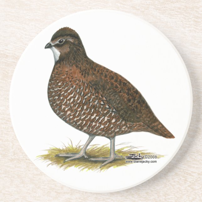 Porta-copos Tennessee Red Quail (Frente)