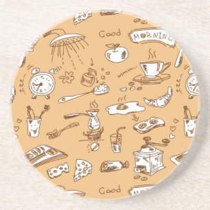 Porta-copos Teste padrão 2 do pequeno almoço