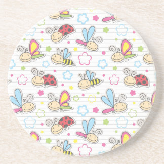 Porta-copos teste padrão com insetos