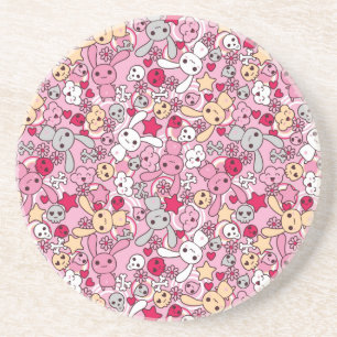 Porta-copos Teste padrão de Kawaii