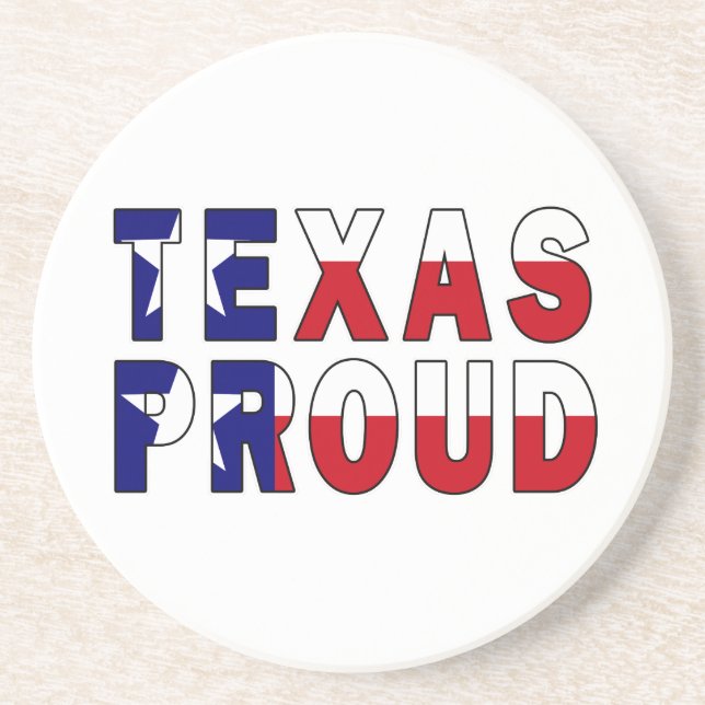 Porta-copos Texas Proud Flag (Frente)
