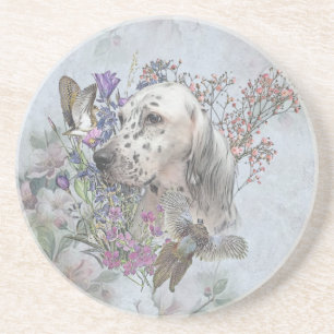 Porta-copos The English Setter Portrait , art