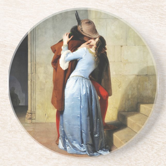 Porta-copos The Kiss - Francesco Hayez Il Bacio  (Frente)