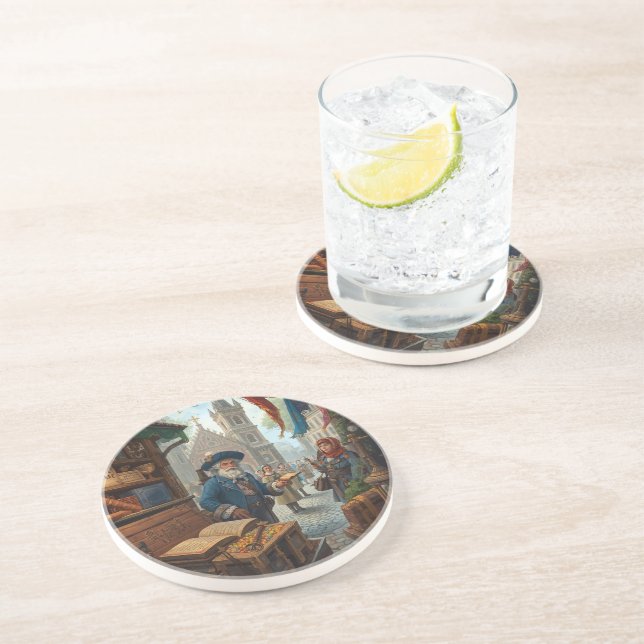 Porta-copos The Scholar’s Market (Lateral)