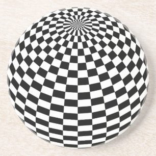 Porta-copos Thunder_Cove Globo Verificado Preto/Branco
