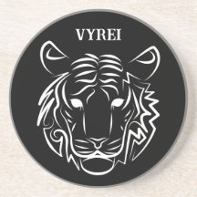 Tigre Tribal Preto e Branco