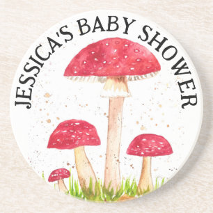 Porta-copos Toadool Mushroom Floresta aquarela Vermelha Nature