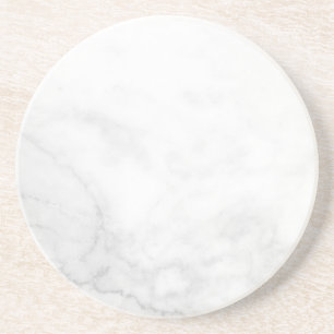 Porta-copos Toalha de mármore branco simples moderna rústica