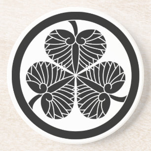Porta-copos Tokugawa aoi (4º Ietsuna 19 pontas) 3