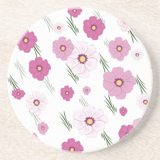 Porta-copos tons de rosa bloomer (Frente)