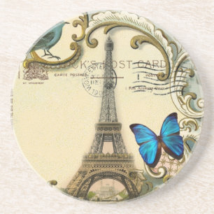 Porta-copos torre Eiffel de Paris dos redemoinhos do azul do