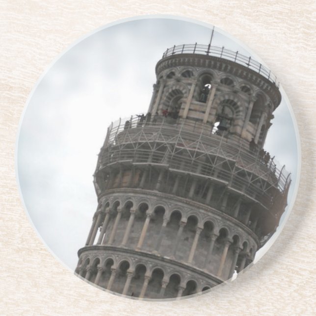 Porta-copos Torre inclinada de Pisa (Frente)