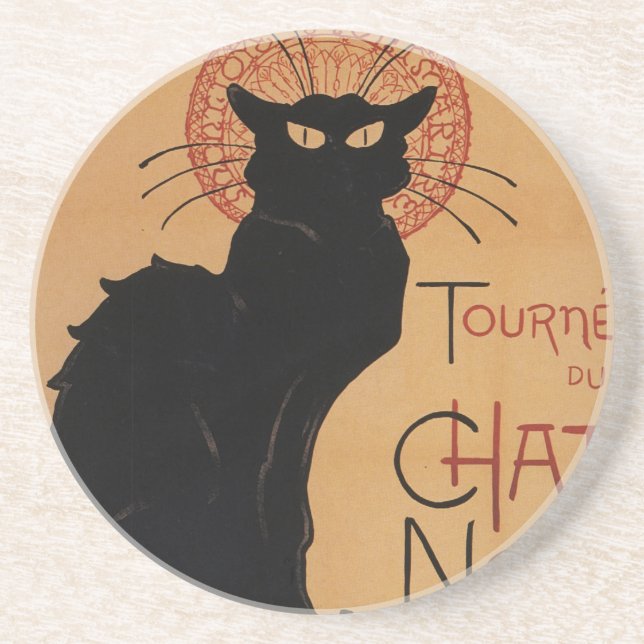 Porta-copos Tournée du Chat Noir, Théophile Steinlen (Frente)