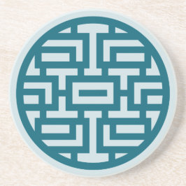 Porta-copos Traditional Korean Culture Pattern Coaster