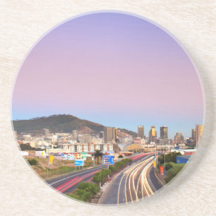 Porta-copos Tráfego Em Autoestrada Para Cidade Do Cabo, Weste