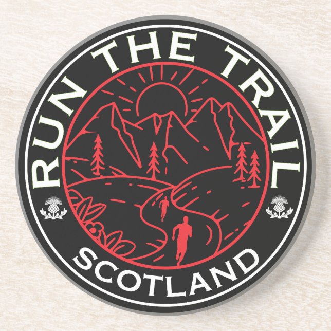 Porta-copos Trail Running Scotland (Frente)