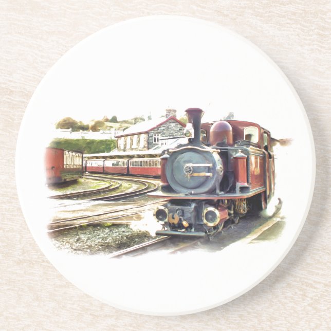 PORTA-COPOS TRENS A VAPOR (Frente)