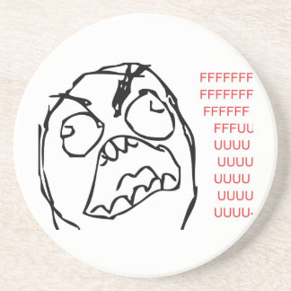 Porta-copos Troll da raiva