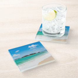 Porta copos tropical de praia de Turks e Caicos